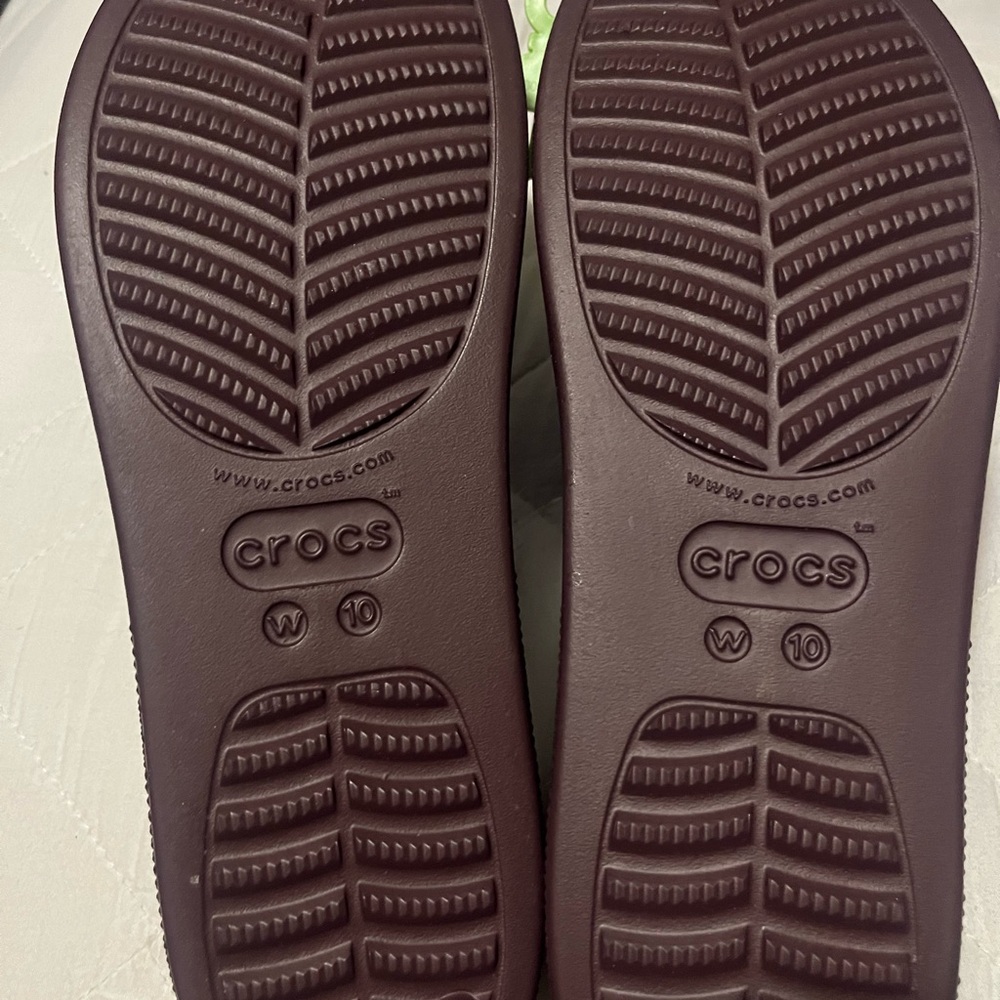 Burgundy Crocs BRAND NEW